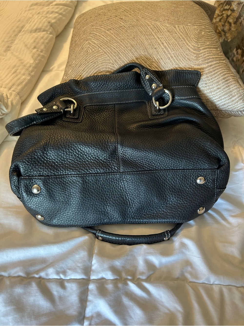 Coach - Penelope black leather tote bag. EXCELLENT condition!! - Picture 2 of 8